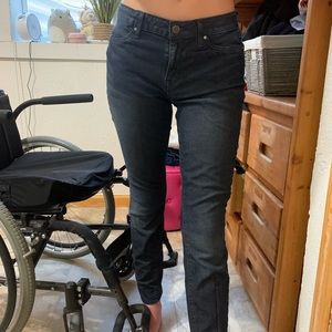 rich and skinny size 30 low rise jeans